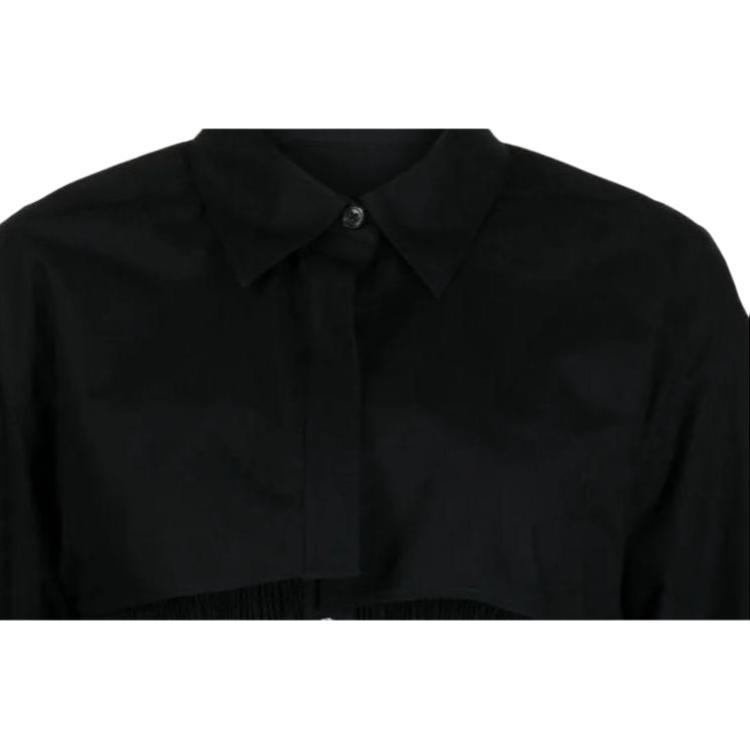 Alexander Wang Twinset Layered Smocked Shirt Women's 4WC3231407001