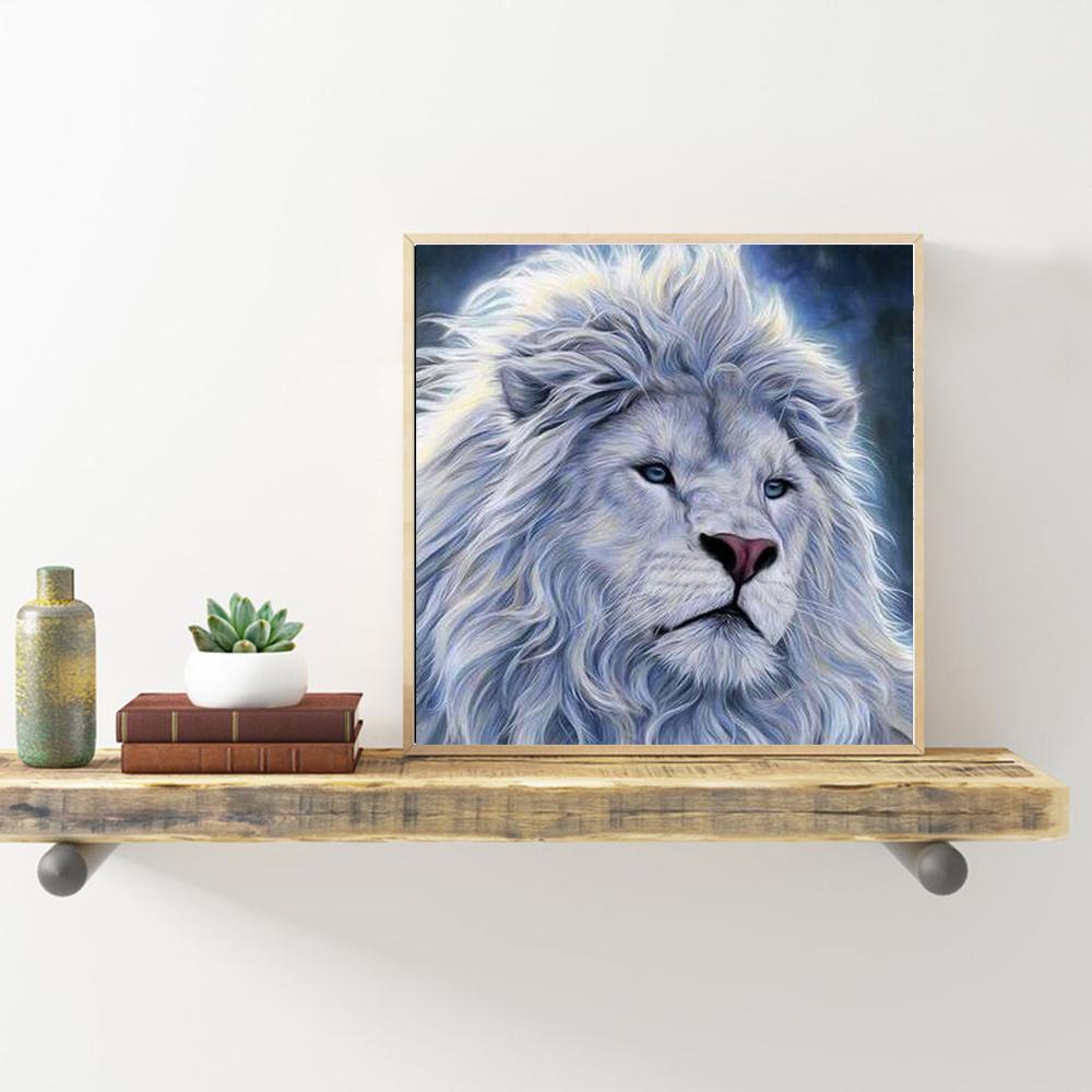 5D Diamond Painting Diy Animal Series Full Diamond Handmade Diamond Embroidered Mosaic Pattern Home Living Room Decoration Gift