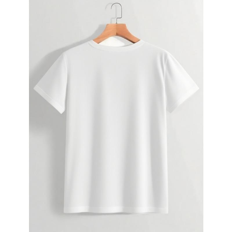 Европейские размеры Женская забавная футболка с принтом | Повседневный топ с коротким рукавом, круглым вырезом, свободного кроя, можно стирать в машине для комфорта в любое время года