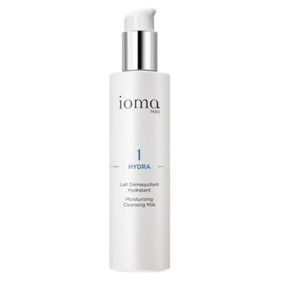 Ioma Paris Hydra Moisturizing Cleansing Milk Увлажняющий гель для лица для снятия макияжа и увлажнения кожи Средство для снятия макияжа для всех типов кожи 200 мл