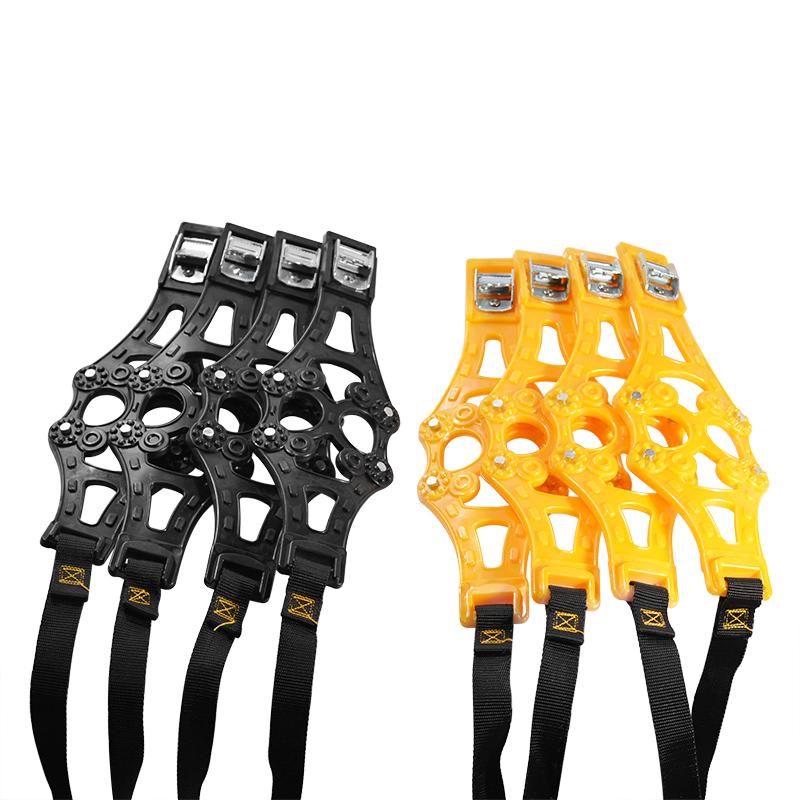 4pcs Universal Car Winter Tire Wheels Snow Chains Snow Tire Anti-skid Chains Wheel Tyre Cable Belt Winter