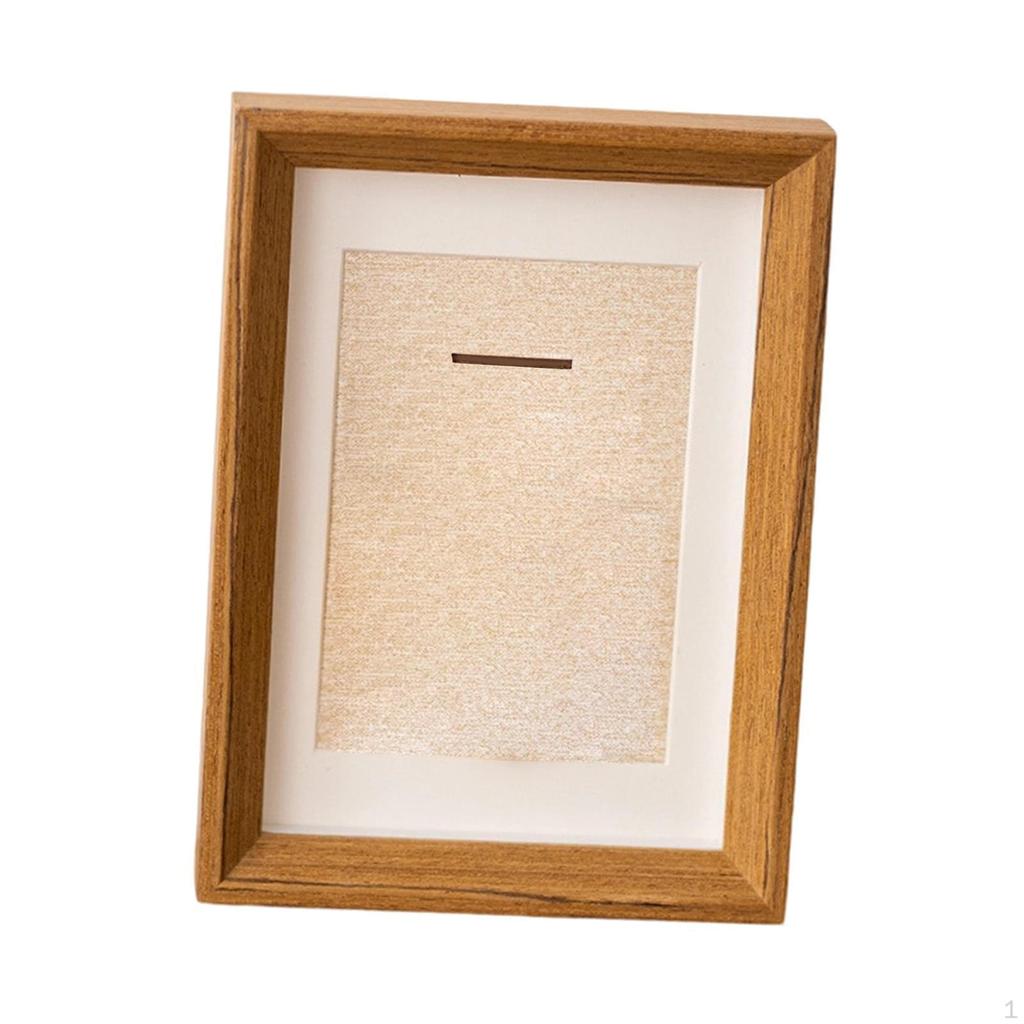 Case Frame Tabletop Decor Multipurpose Gifts Photo Shadow Box for Runners