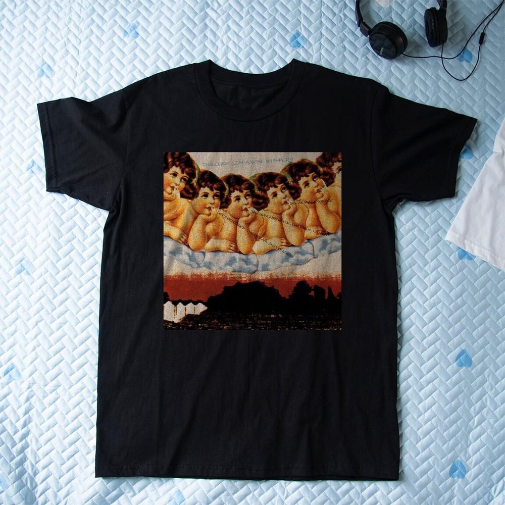 The Cure Japanese Whispers Unisex Black T-shirt Size S-5XL Unisex T-Shirt