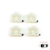 EWR1217-2 4 Pieces Window Regulator Repair Clips Front Door for Chevrolet Cruze MK1 2008-2016 Volt MK1 2010-2015 95382556