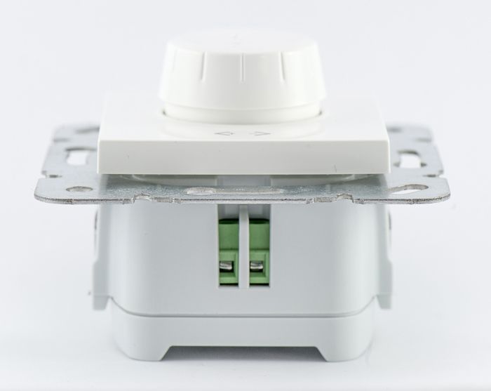 Variateur 600W blanc - (Méca+touche) gamme Karre Novella