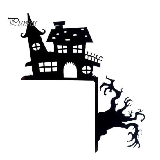 Угловая табличка на дверь на Хэллоуин, деревянная черная тыква, ведьма, паутина, замок, дверная рамка, табличка для украшения домашней вечеринки на Хэллоуин