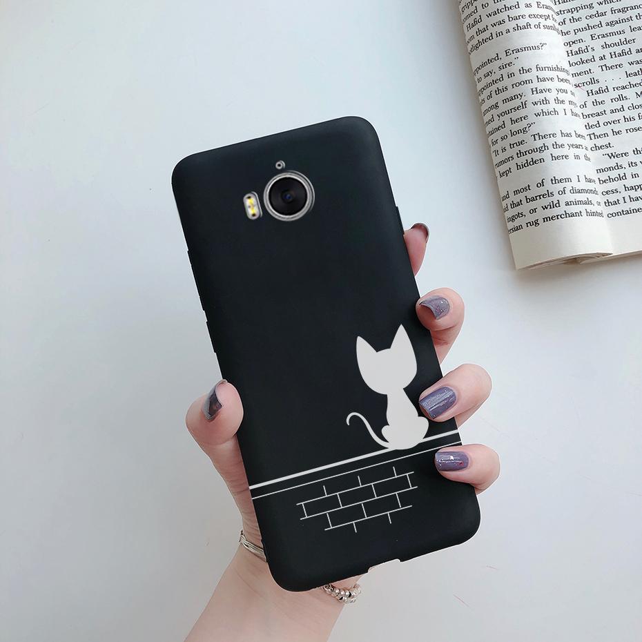 Чехол для телефона Huawei Y5 2017 Y6 2017 Чехол Mya-l22 Чехлы Мягкий силикон для Huawei Y5 2017 Y6 2017 Милый мультяшный задняя крышка fundas