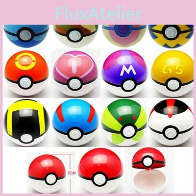 Премиальное качество Покемон Го Покебол Всплывающий 7см Пластиковый шар Игрушка для бесконечного веселья
