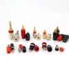 15types 4mm Banana Plug Red Black Binding Posts Nut Terminals  Connector Socket Jack Terminal Nickel Plated for Amplifier Audio