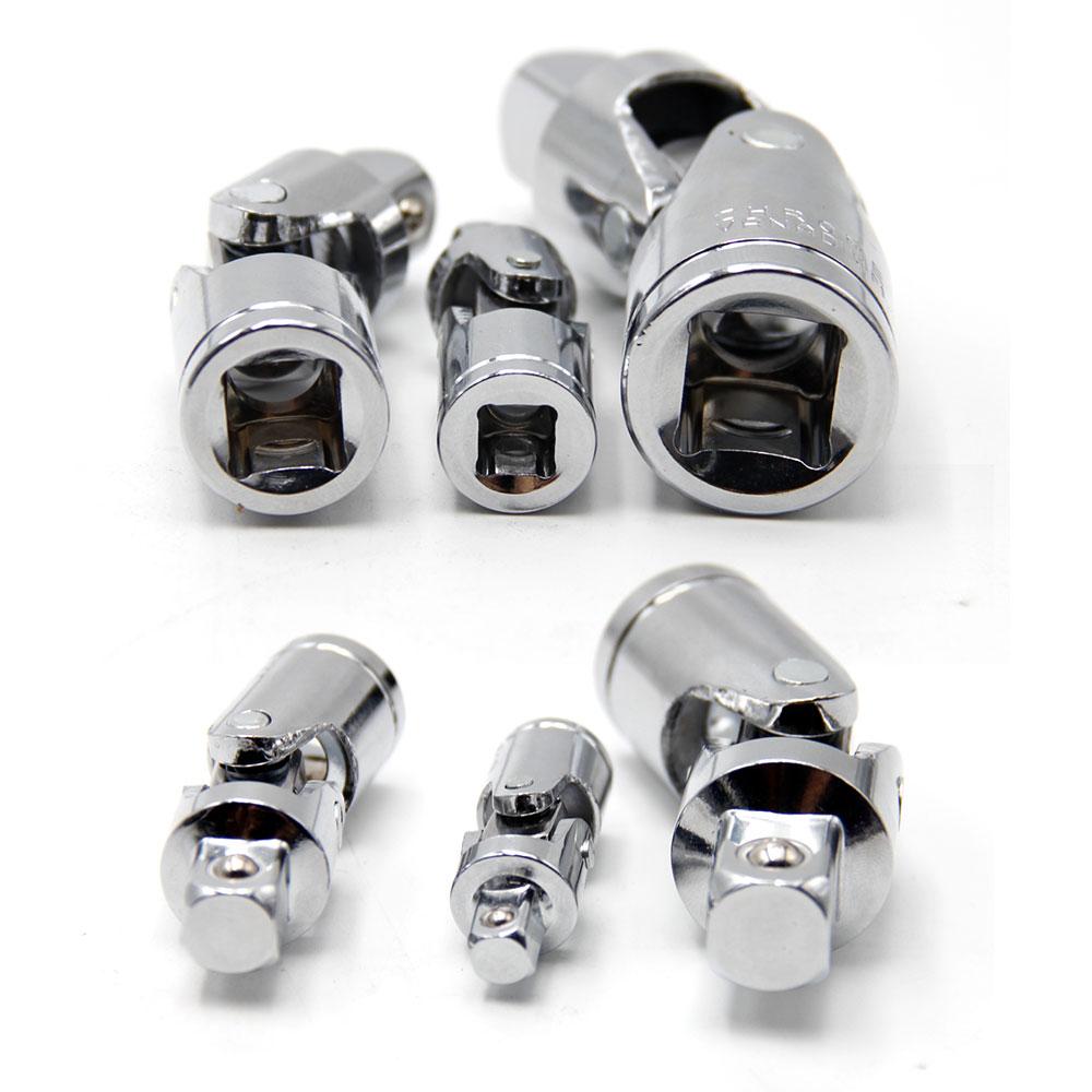 Chromium Vanadium Steel Universal Joint Torque Socket Wrench Electric Auto Repair Tool Accessory Set