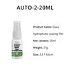 High Quality Auto Care HVIERO-2 Car Glass Rainproof Agent Nano Auto Glass Hydrophobic Coating Automobile Car Cleaning