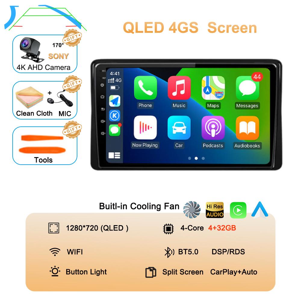 Android 14 Carplay автомобильное радио для Renault Duster HM 2 II 2020-2021 Arkana 1 I 2019-2021 Мультимедийный видеоплеер Навигация GPS 4G