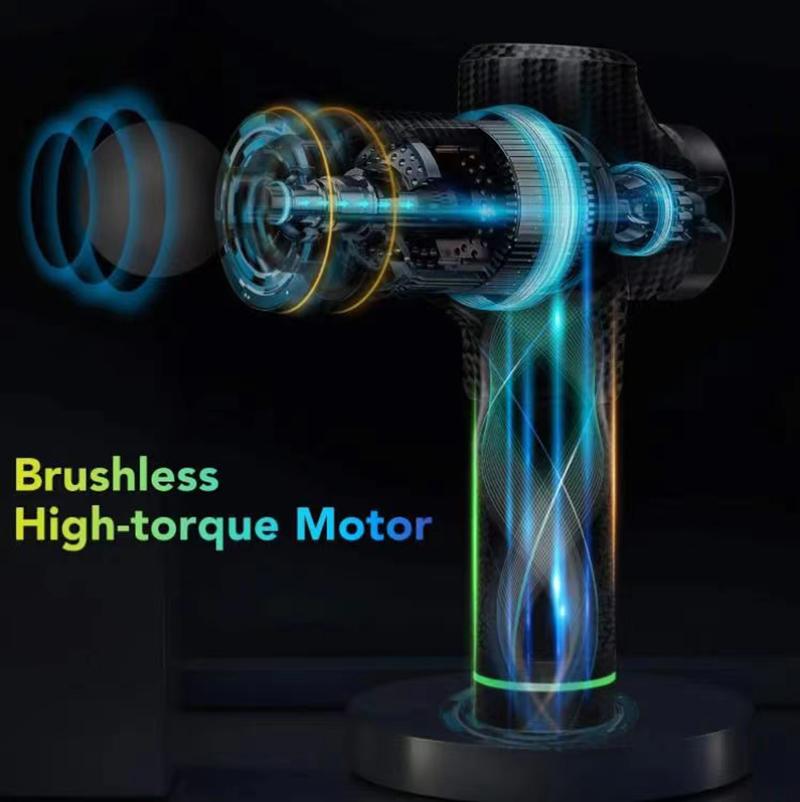 Прочный и безопасный массажный пистолет для спортсменов Phoenix A2 Pro, высокочастотный массажный пистолет, расслабление мышц, расслабление тела, электрический массажер с портативной сумкой