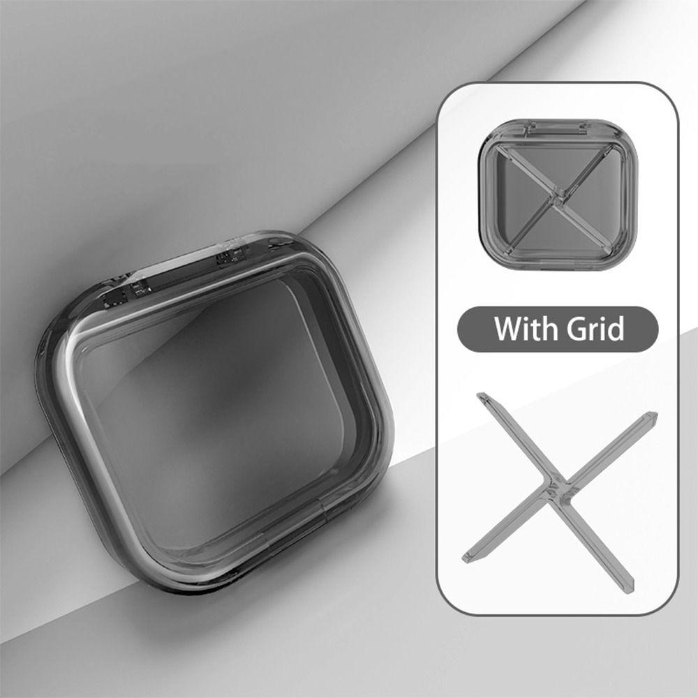 Новый держатель для коробок Прозрачная коробка для хранения зубных протезов Коробка для брекетов Футляр для зубных протезов Контейнер для каппы