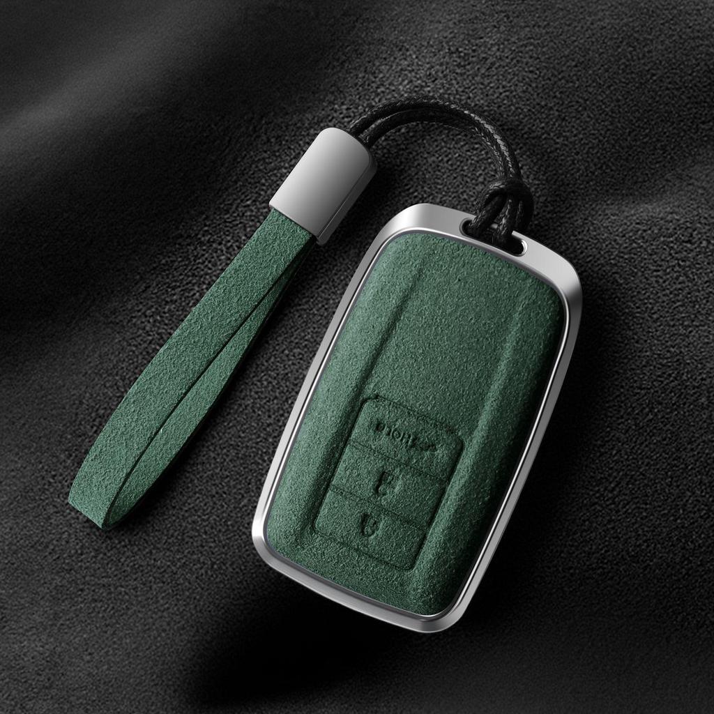 Premium Acura RDX, CDX, MDX, NSX, TLX Key Cover & Holder with Chain