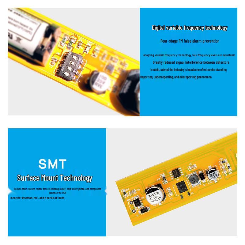 ALHPN Outdoor Wireless Infrared Barrier Alarm Sensor, 50cm