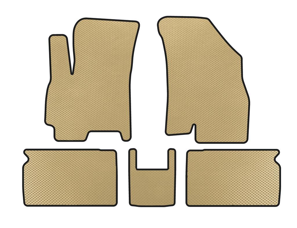 Коврики EVA (Бежевый) для Chery Tiggo 4