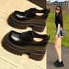 SJN9778-62 Small Thick-soled Inner Height Increase Versatile Loafers Women's Spring New Casual Single Shoes Trend