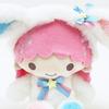Sanrio Плюшевая игрушка Little Twin Stars Кики и Лала Белый Кролик S