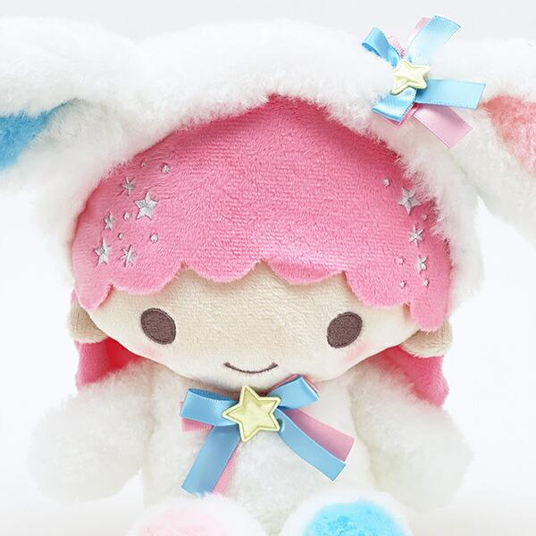 Sanrio Плюшевая игрушка Little Twin Stars Кики и Лала Белый Кролик S