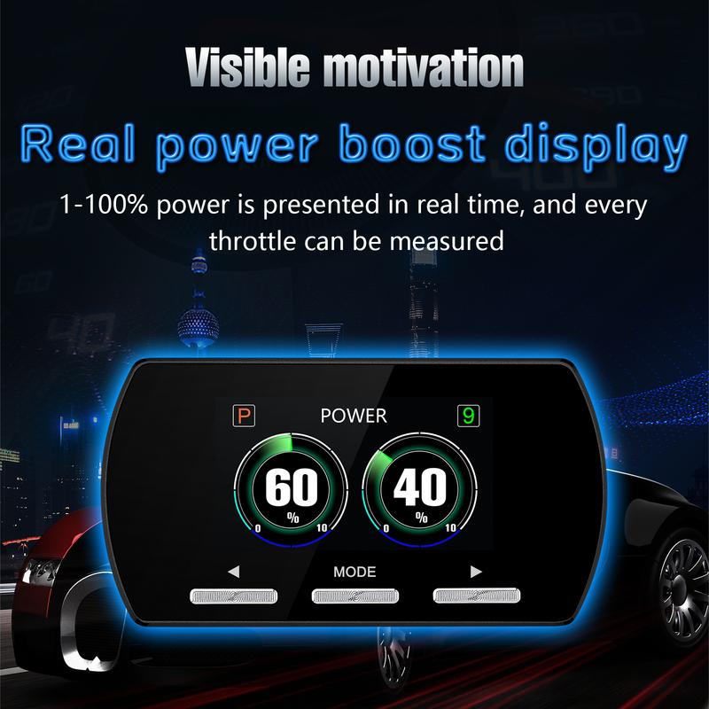 Car Electronic Throttle Controller Accelerator Tuning 9 Drives 5 Modes Racing Accelerator Potent Booster For BMW For Ford Ranger