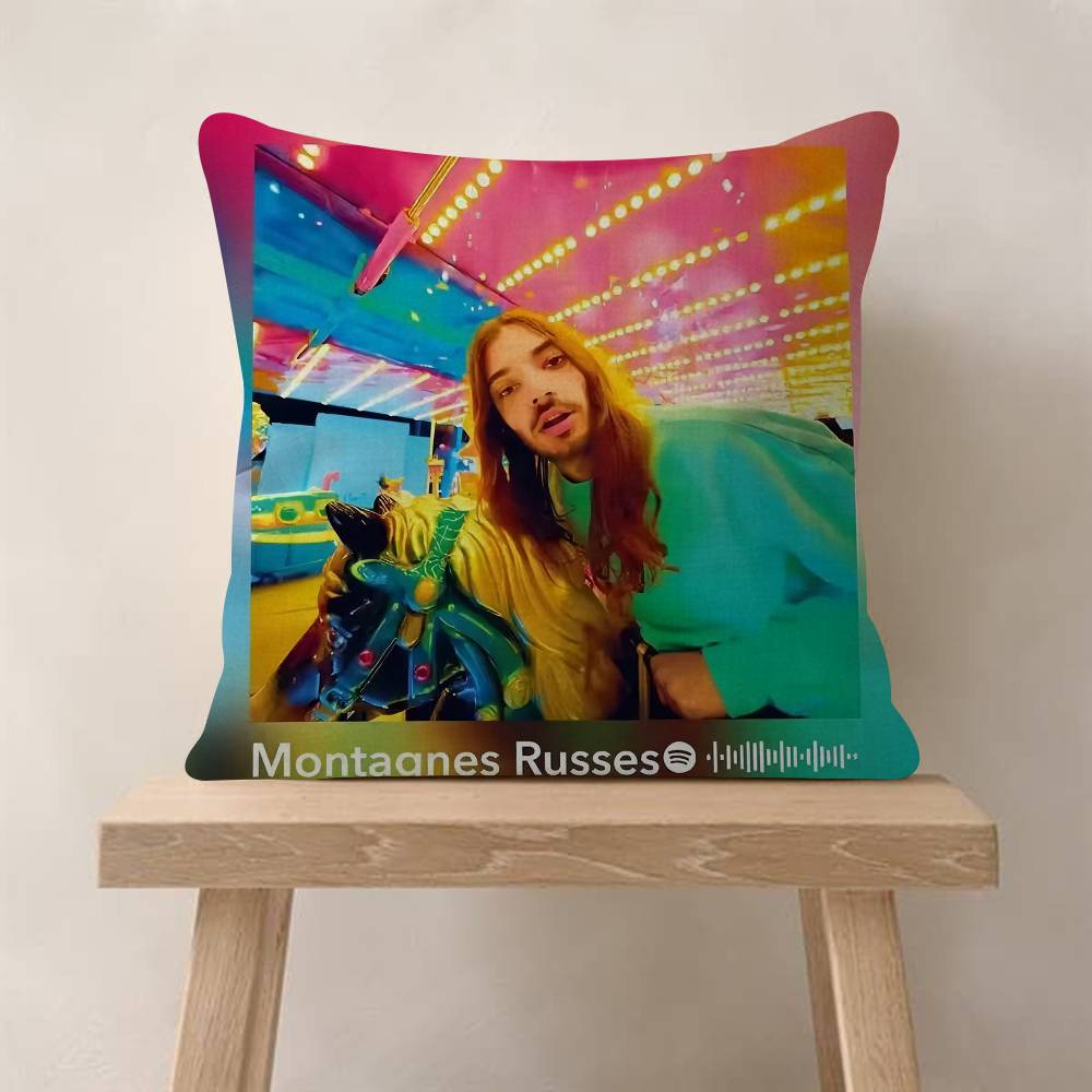 French Rap Pop Music Album Cushion Cover Decorative Pillow Sofa Home Decor Case Pillow Cases