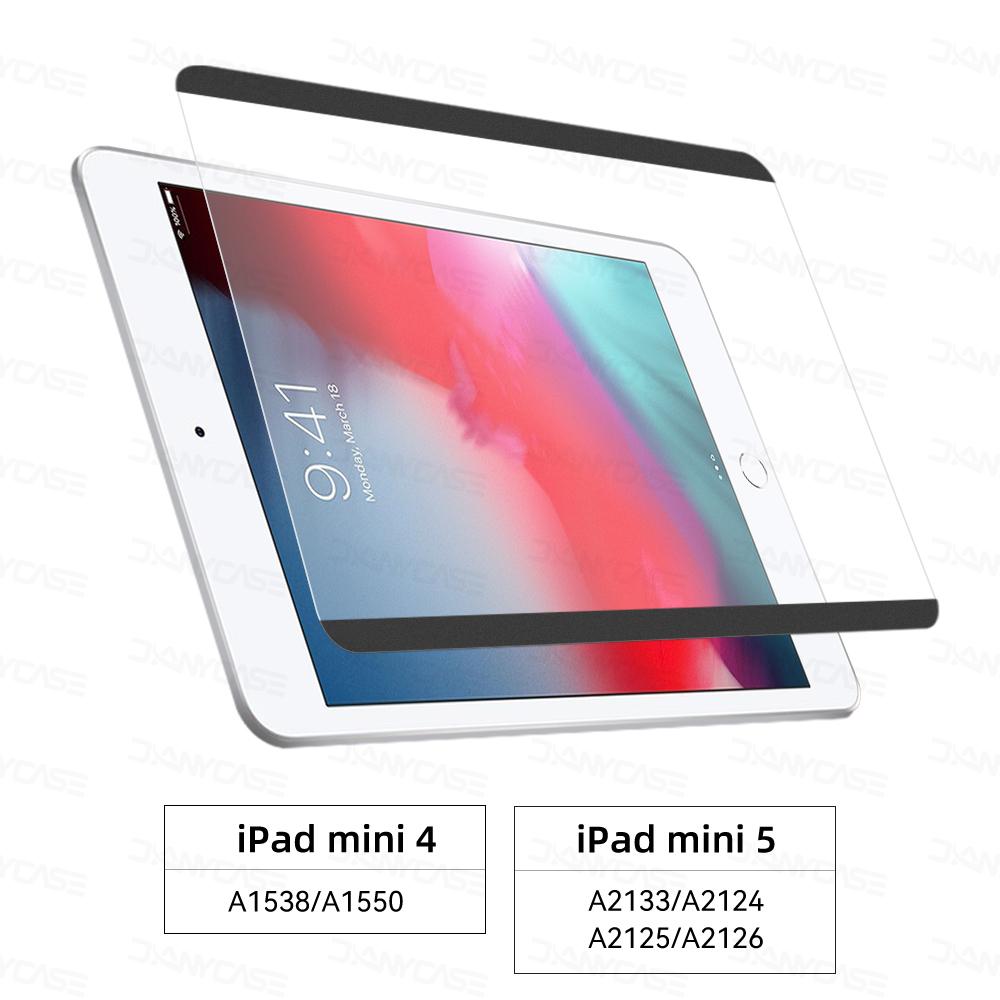 Защитная пленка для экрана в виде бумаги для iPad Air 4 5 10,9 Pro 11 9,7 5/6th 10,2 7/8/9th Mini 6 5, магнитная пленка для письма, аксессуары для iPad