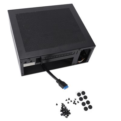 Корпус ПК Порты USB3.0 для материнской платы ITX Сетчатая перфорация Слоты PCI Башня для отвода тепла Игровой компьютерный корпус