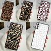 African Leopard Print Cover For Samsung Galaxy S23 S24 Ultra S8 S9 S10 S22 Plus Note 10 20 Ultra S20 S21 FE Case