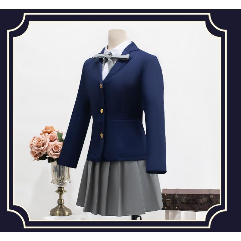 K-On! Autumn Winter JK Uniform Cosplay, Nakano Azusa & Hirasawa Yui Full Set