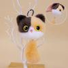 Siamese Plush Tail Keychain Pendant Bag Decor For Kids And Enthusiasts Animal