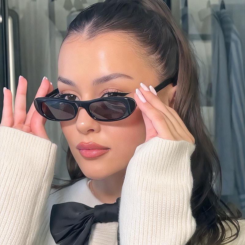 Модные стильные солнцезащитные очки для женщин овальной формы с антибликовым покрытием мужские солнцезащитные очки в винтажном стиле для улицы