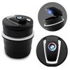 Car Sticker New Car Portable LED Ashtray With Blue Light Car Styling Smokeless Ash Tray For BMW E34 E36 E60 E90 E46 E39 E70 F10