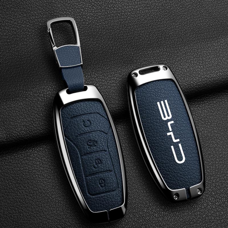 Чехол для ключа автомобиля BYD для Dolphin, Song PLUS, Qin dmi, Han EV, Yuan Pro, Tang, Seal, Destroyer 05