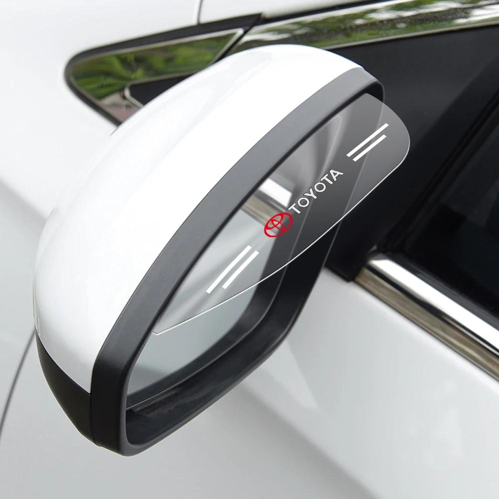 Car Rear View Side Mirror Rain Board Eyebrow Guard Sun Visor For Toyota C-hr Prado Rav4 Yaris Hilux Prius Avensis Corolla Camry