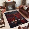 Liverpool Fc Customize Text Floor Mat Design For Living Rooms Kitchen Study Room Hallway Antislip Carpet Office Home Decor Spiritual Gift