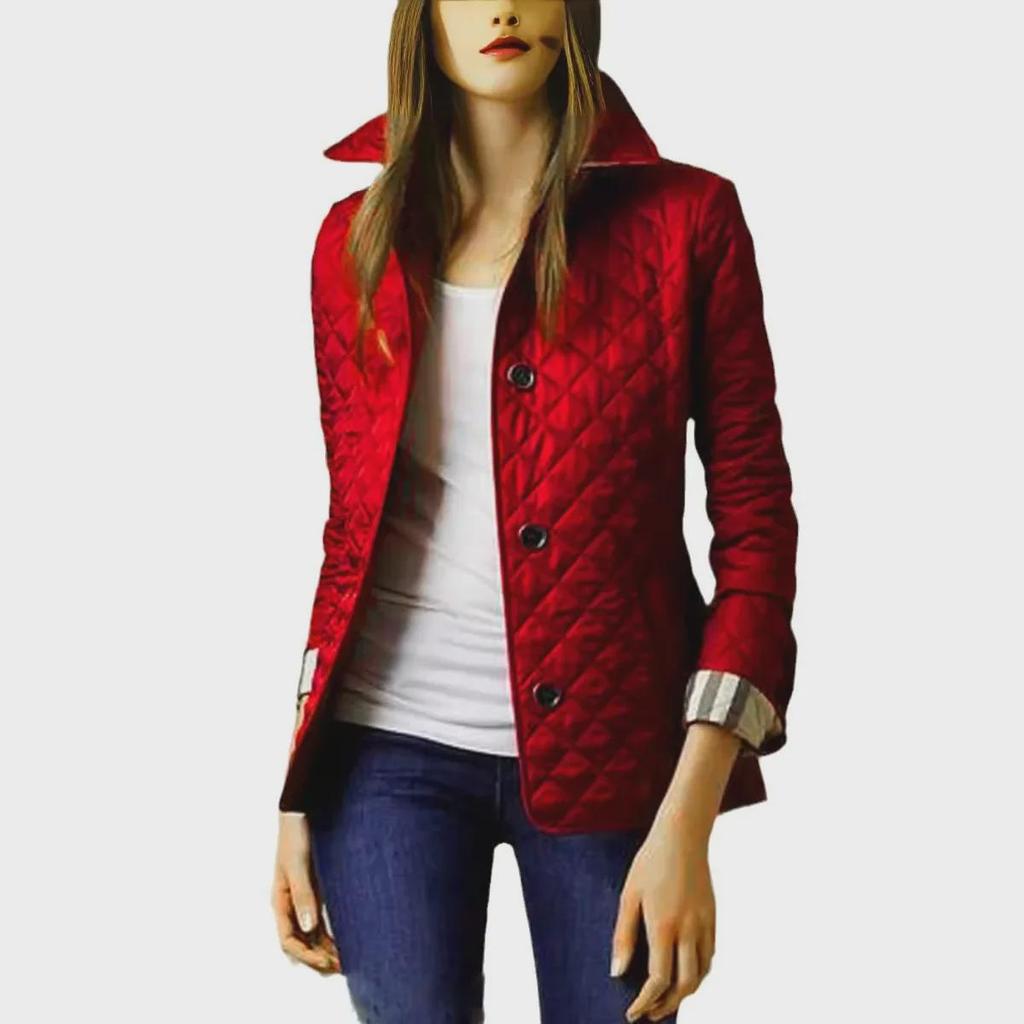 Стильная европейская и американская мода Лацкан Однобортный Приталенный Хлопковый Пиджак