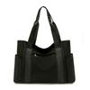 Large Capacity Tote Bag Women's Multi-Compartment Nylon Shoulder Bag