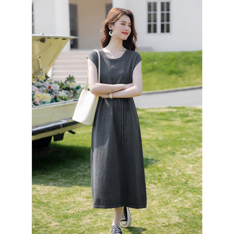 Mocana Women's Urban Casual Vest Mid-Length Dress