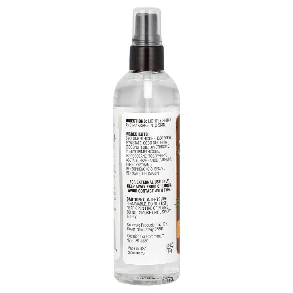 Coconut Dry Oil Body Spray, 180Ml(6Fl Oz)