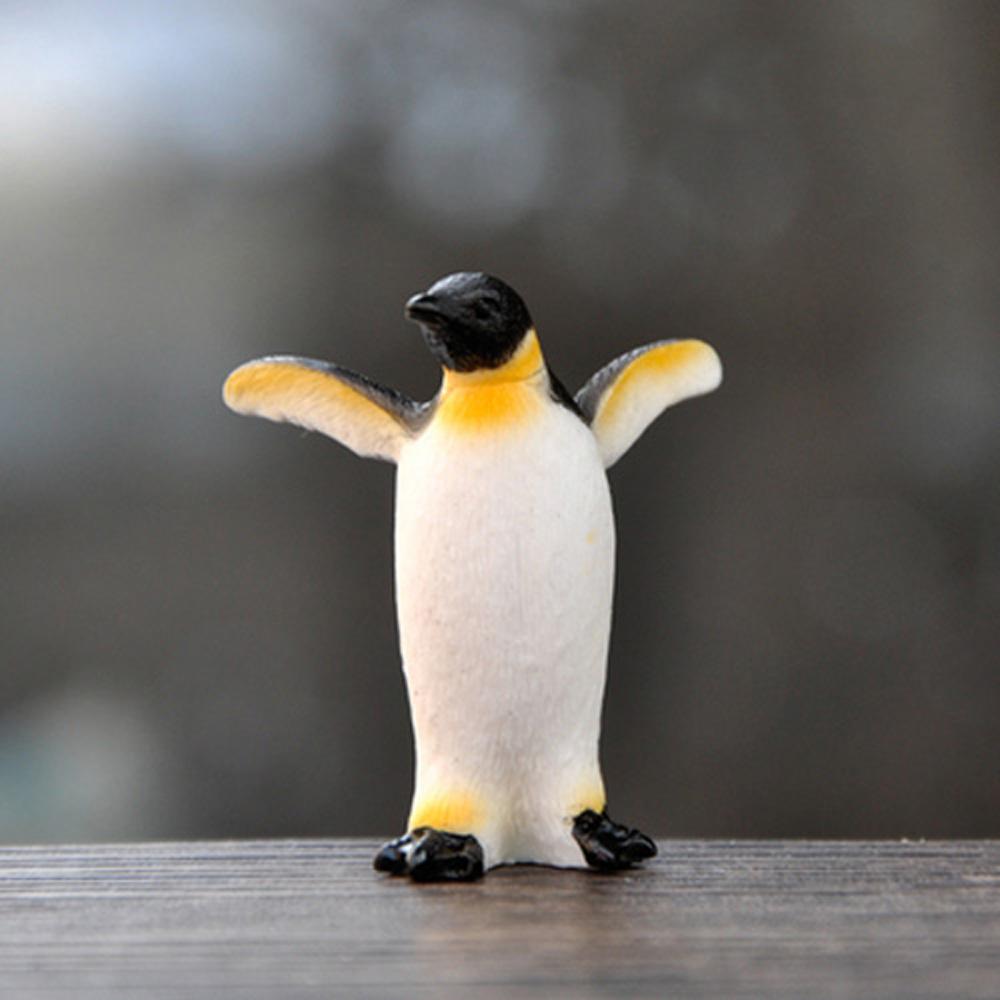 Смола маленькая модель пингвина айсберг тюлень зимняя фигурка миниатюрный микропейзаж украшение для сада фей