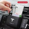 Автомобильная наклейка 2025 Новый Tesla Автомобильный ящик для хранения Вентиляционное отверстие Панель приборов Органайзер Подвесной органайзер для Tesla Model 3 S X Y Стиль Roadster