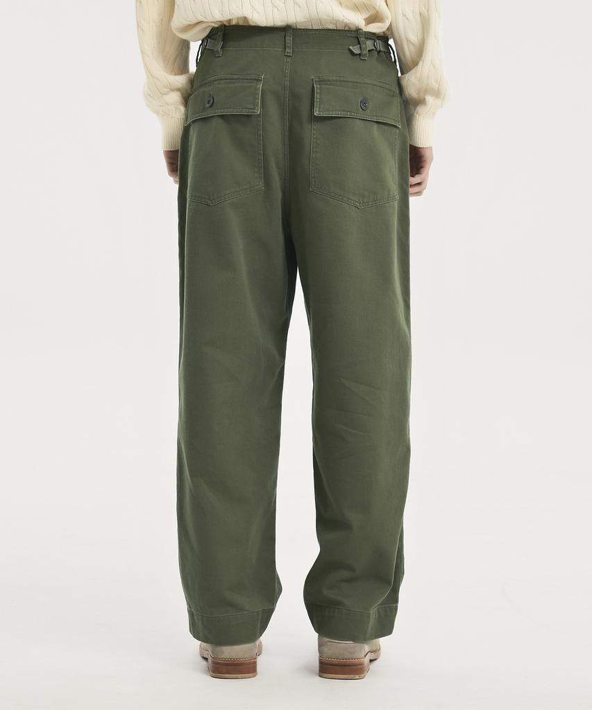 Брюки-карго Beulaunyadeu 23Fw, Оливковые