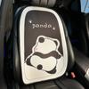 Cartoon Panda Car Seat Cushion Breathable Ice Silk Summer Car Seat Cover Protector Pad Mat Dust Proof Interior Accessories