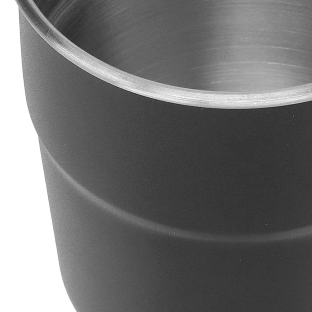 320ml Capacity Stainless Steel Cup Black Coffee Mug Small Size Double Wall Cup Home Use