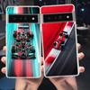 Чехол для телефона Google Pixel 9 8 7 6 5 4 4XL 7A 6A 5A 4A 3A Pro XL 5G Прозрачный Мягкий ТПУ Узор трассы Формулы 1 Нюрбургринг