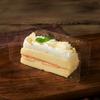 100pcs Cake Rim Transparent Rectangle Cut Pieces Mousse Gasket Cake Roll Rim Point DIY Handmade Part Wedding Without Food