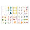 New Children's Easter Tattoo Stickers Cartoon Rabbit Egg DIY Decoration Waterproof Holiday Gift