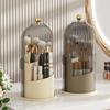 1PC 360° Rotating Makeup Brush Holder Desktop Makeup Organizer Cosmetics Storage Box Lipstick Eyebrow Pencil Holder