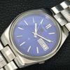 ОРИГИНАЛЬНЫЕ ВИНТАЖНЫЕ АВТОМАТИЧЕСКИЕ МУЖСКИЕ ЧАСЫ SEIKO EXPO 70 ЯПОНИЯ СИНЕГО ЦВЕТА a708782-1